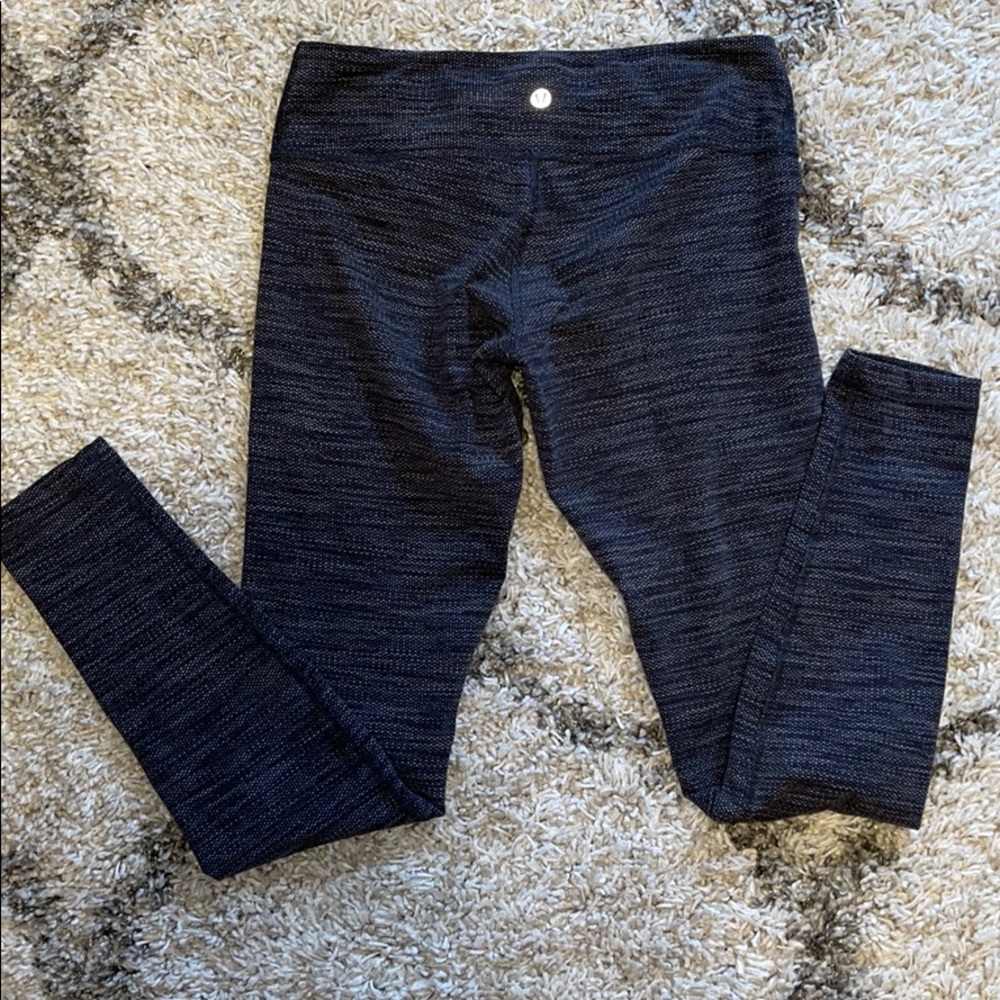 Lululemon wunder under long yoga pants